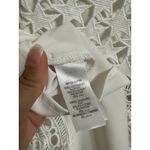 SELF PORTRAIT High‎ Neck Star Lace Paneled Dress White size 8 Photo 4