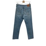 Levi's Wedgie Straight Jeans Distressed Denim Medium Wash Blue Size 30 Photo 10