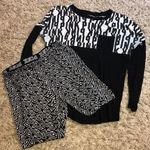 PINK - Victoria's Secret Pink Victoria’s Secret logo bundle long sleeve shirt and sweatpants lounge pants Photo 0