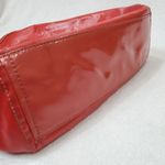 Relic  Tomato Red Faux Leather Pinstripe Shoulder Bag Photo 3