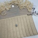 BTB Beyond the Beach Clutch 'Good Times' Natural Turquoise Beach Travel Vacation Photo 7