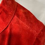 Christopher & Banks Vintage red suede leather jacket large Photo 4