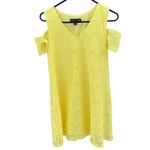 Madison Leigh NWT  size 10 yellow lace dress Photo 1