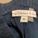 Young Fabulous and Broke Blue Satin Silky Cargo Joggers Size Small Photo 5