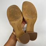 Lucky Brand Women's Sabeni T-Strap Block-Heel City Sandals Tan Size 9.5 Runs Large (10-10.5) Photo 4
