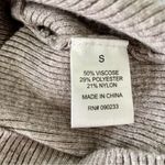 LA Hearts Women’s Cropped Brown Soft Lightweight V Neck Long Sleeve Sweater Top NWOT Sz S Photo 5