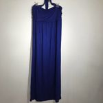 THREE SEASONS MATERNITY Blue Halter Dress Size Large Photo 32