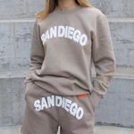 San Diego Native Crewneck Tan Size L Photo 0