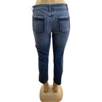 Elle  Ripped Crop Jeans Size 6 (Preowned) Photo 3