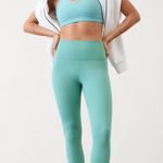Athleta M Ultra High Rise Elation Tight Juniper Green Medium Regular Photo 0