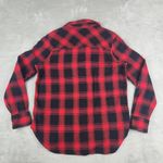 Woolrich  Womens Shirt Button Up Long Sleeve Flannel Buffalo Plaid Size S Small Photo 8