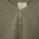 Alfani New with Tags!!!  Gray Waffle L/S Sleepshirt Photo 1