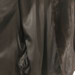 KAKAS Cropped Fur Coat Black Size L Photo 8