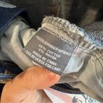 NWT Cali1850 Wide Leg Western Print Jeans Size 30 Blue Photo 7