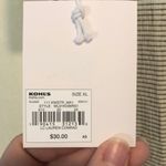 LC Lauren Conrad NWT Black and White Striped Shirt with Bell Sleeves, Size XL Photo 7