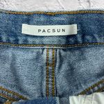PacSun Blue Vintage High Rise Jean Distressed High-Waisted Shorts size 25 Photo 4