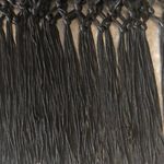 Blacklist Velvet Fringe black crop top. Size S.  Photo 3