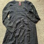 Johnny Was Black  embroidered dress Photo 0
