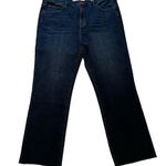 Soft Surroundings NWT, The Ultimate Cropped Bootcut Jeans, Dark Wash, Sz 18 Tall Photo 3