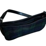 Liz Claiborne First Issue Plaid Shoulder Bag Y2K Purse Baguette Preppy Photo 3