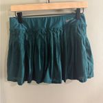 Nike  Blue Skater Mini Skirt Athletic Pleated Photo 8