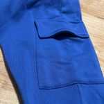 Grayson Threads  Women's Gray Blue Elastic Waist Cargo Sweatpants - Size XS - NWT Photo 10