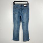 SUBI Bootcut Jeans Women 28 Blue Stretch Low Rise Streetwear Denim Ankle Detail Photo 1