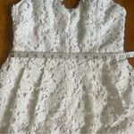 ASTR  White Lace MIDI Dress Size Medium Photo 7