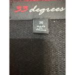 Ugly Christmas Sweater Cardigan Flamingo Tropical Holiday M Black Size M Photo 3