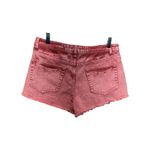 Levi's Jesse Jeans Denim Shorts Women 29 Pink Mineral Wash Distressed Cut Off Cowgirl Photo 1