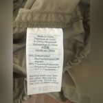 J.Crew  Olive Green Full Zip Cinch Crop Waist Hoodie Windbreaker Jacket Photo 6