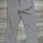 Ralph Lauren Lauren Navy White Striped Denim Jeans Size 8 Preppy Casual Spring Photo 0