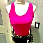 NWOT Women's Pink & Black OnePiece Swimsuit w/ Front Bowknot Size:Lrg Photo 2