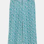 Urbanic Cutout Jacquard Jeans with Rhinestone Green Size 28 Photo 0