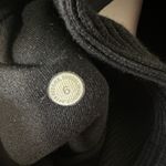 Lululemon Black Radiant Jacket II Thumb Holes Cowl Neck Full Zip Thick Womens 6 Photo 2