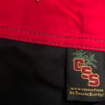 Y2K Deadstock Texas Tech Red Raiders Black Micro Mini Skirt Lace up Football Tailgate NEW WITH TAGS Measurement in pics Size M Photo 3