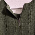 Love Riche  hunter green lined sweater dress size S Photo 2