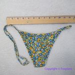 NEW Rhythm Free People Carrie Itsy Bikini Bottom, size XS Blue Photo 9