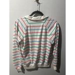 Vtg Winners Choice Womens Striped Polo Shirt Long Sleeve Casual Pullover Top L White Size L Photo 9