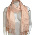 Calvin Klein  Light Pink Logo Scarf Photo 0