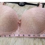 Black BOW Size 38C Lace Bra New Pink Photo 4