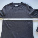 New York and Company Womens M Knit Sweater Dress Black Tie Long Bell Sleeve Size M Photo 4