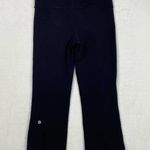 Lululemon Black Crop Wide Leg Legging High-rise Yoga Casual Comfort Activewear-4 Photo 4