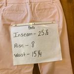 Worthington pants 2 Blush Pink Ankle Chinos Trousers Pockets Casual Classic Photo 6