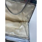 Handmade Vintage Ivory white All Beaded Top Handle Bag With Mother Of Pearl Detailing Photo 13