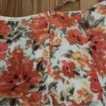 Arizona Womens Sarah  Side Zip Linen Flared A-Line Skirt Size M Built in Slip Photo 7