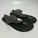 Sanuk yoga mat sling sandals gray & cream size 9 Photo 1