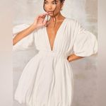 Pretty Little Thing  White Dress Mini Photo 1