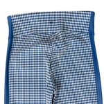 Koral  Katylyn Redford Lapis Blue White Gingham High Rise Flare Pants size S Photo 2