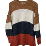 Madewell  Striped Baxter Alpaca Blend Sweater Women’s Size XXS Tunic Knit Pullove Photo 4